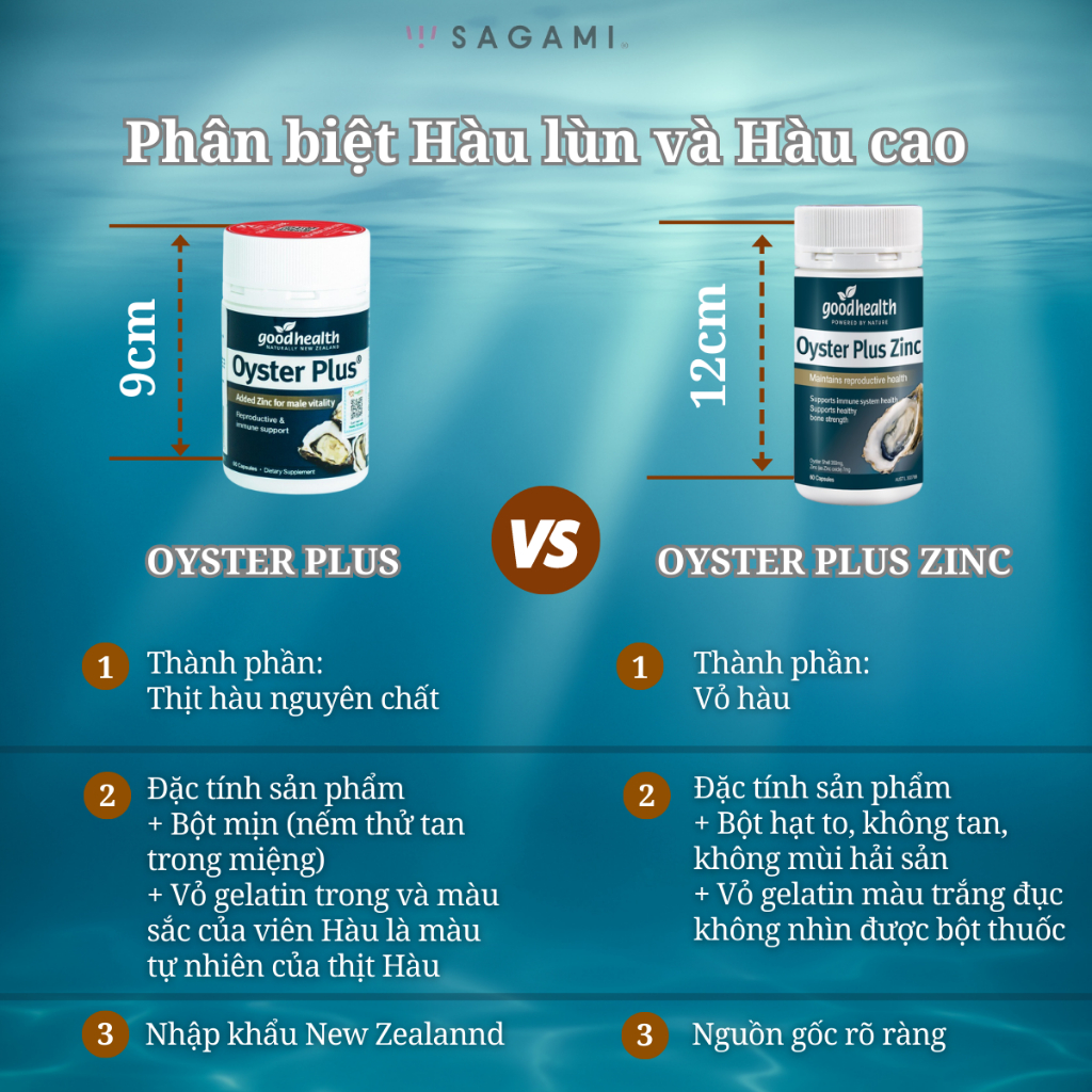 Tinh chất hàu Goodhealth Oyster plus – tăng cường sinh lực – 01 hộp