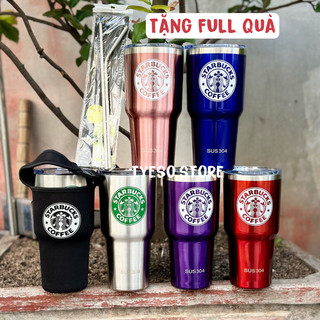 Ly giữ nhiệt starbuck thái lan 900ml có đế lót