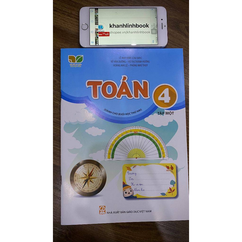 Sách - Toán 4 - Tập 1 (Dành cho buổi học thứ hai) (Kết nối tri thức với cuộc sống) | BigBuy360 - bigbuy360.vn