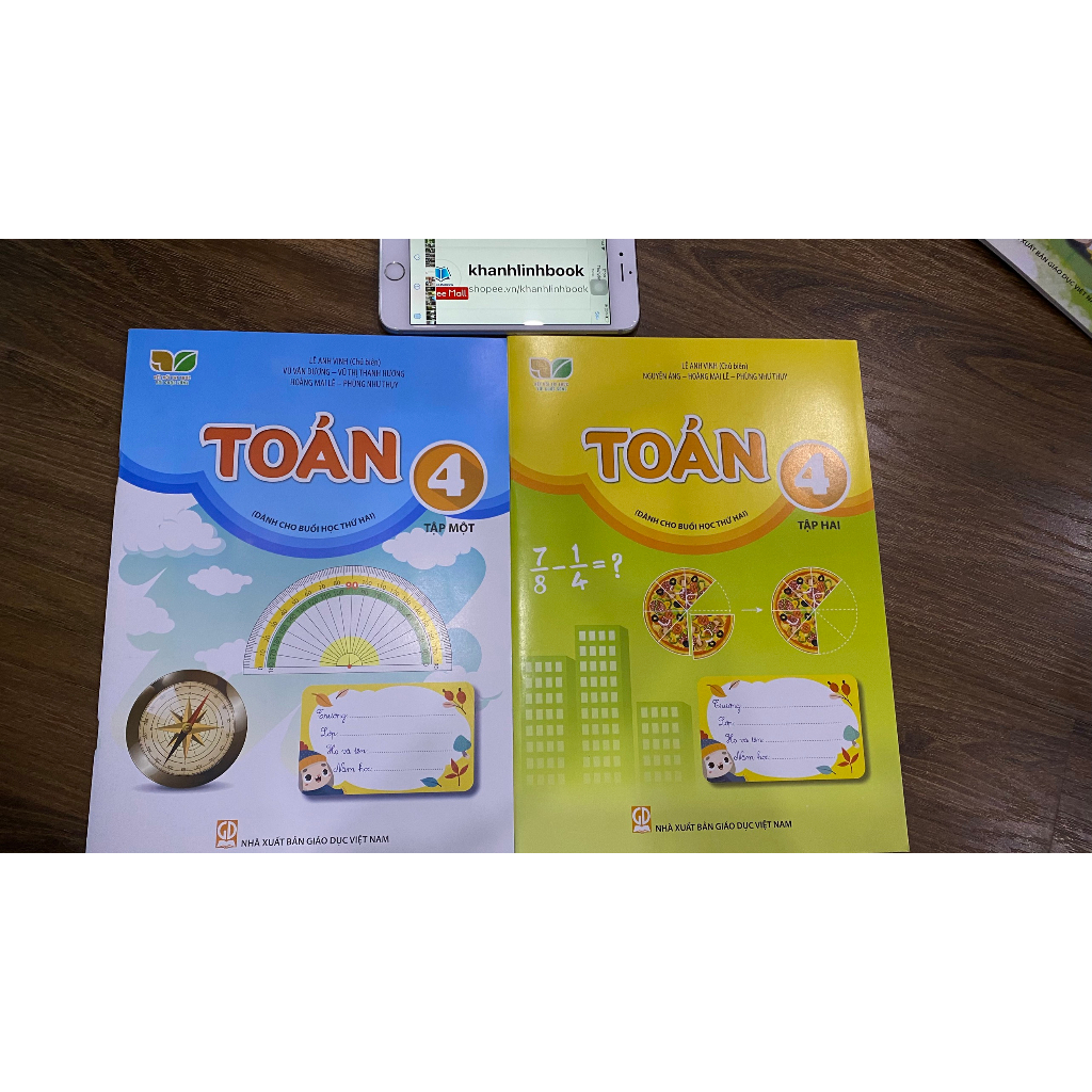 Sách - Toán 4 - Tập 1 (Dành cho buổi học thứ hai) (Kết nối tri thức với cuộc sống) | BigBuy360 - bigbuy360.vn