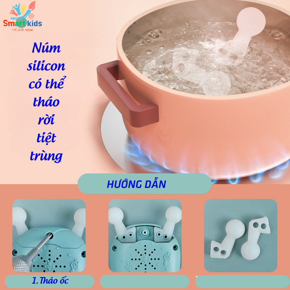Đồ Chơi Điện Thoại Phát Nhạc Kèm Gặm Nứu, Điện Thoại Thông Minh Có Nhạc Cho Bé Smartkids