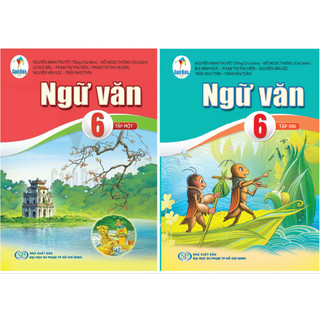 Sách - Combo 2 cuốn SGK Ngữ văn lớp 6 (Tập 1+2) Cánh Diều - ndbooks