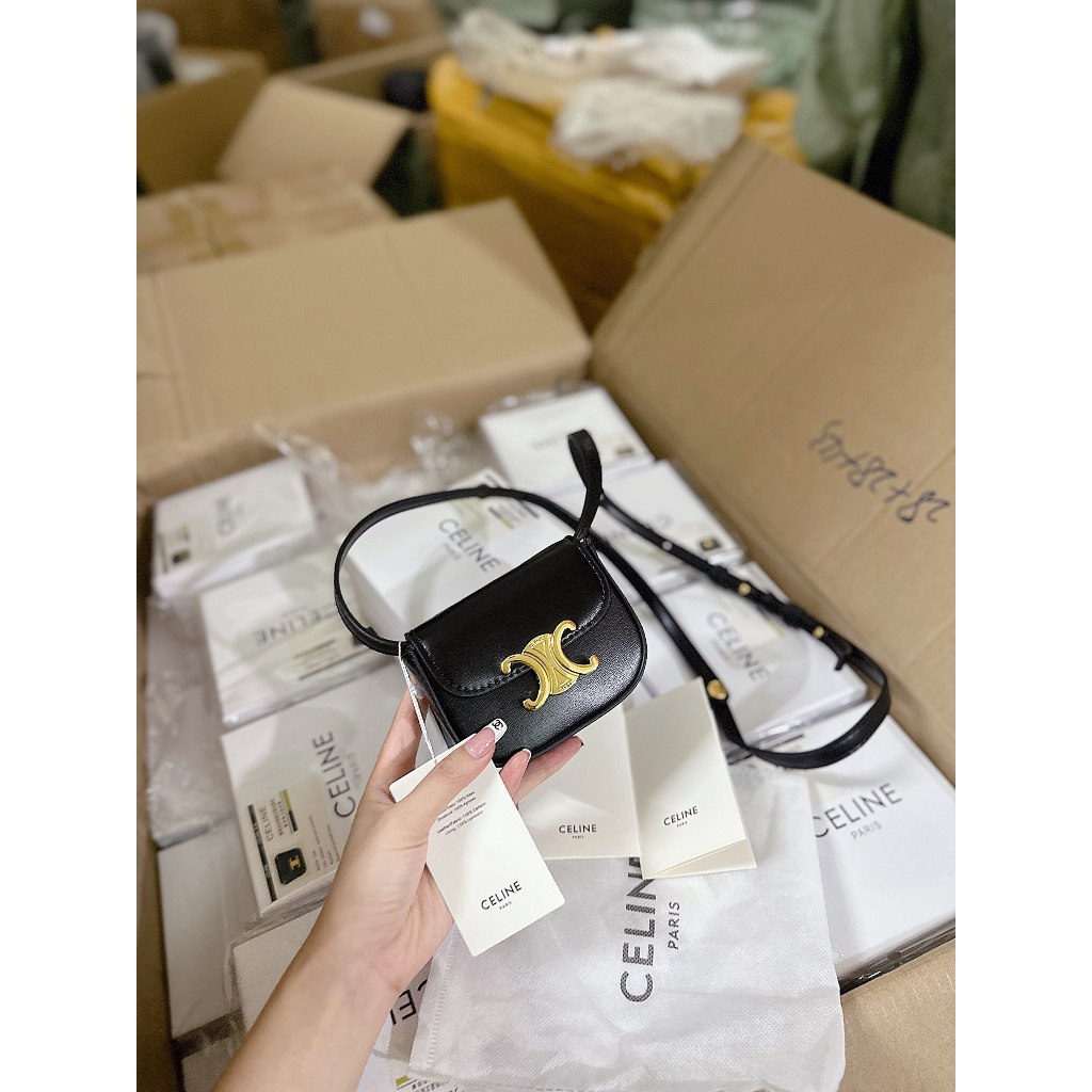 Túi Mini Ce đeo chéo size 13cm Full box HÀNG LOẠI 1
