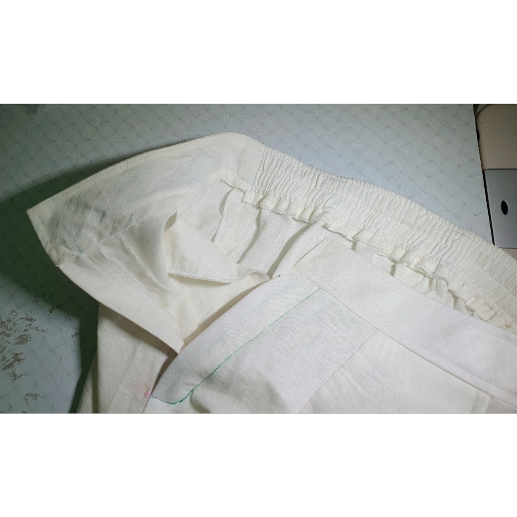 Rập giấy mã 1334 bộ áo quần short lưng thun