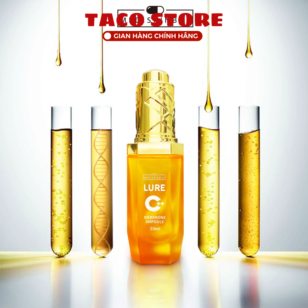 Serum Lure Vitamin C 30ml MediskinbyC Lure C++ Idebenone Ampoule