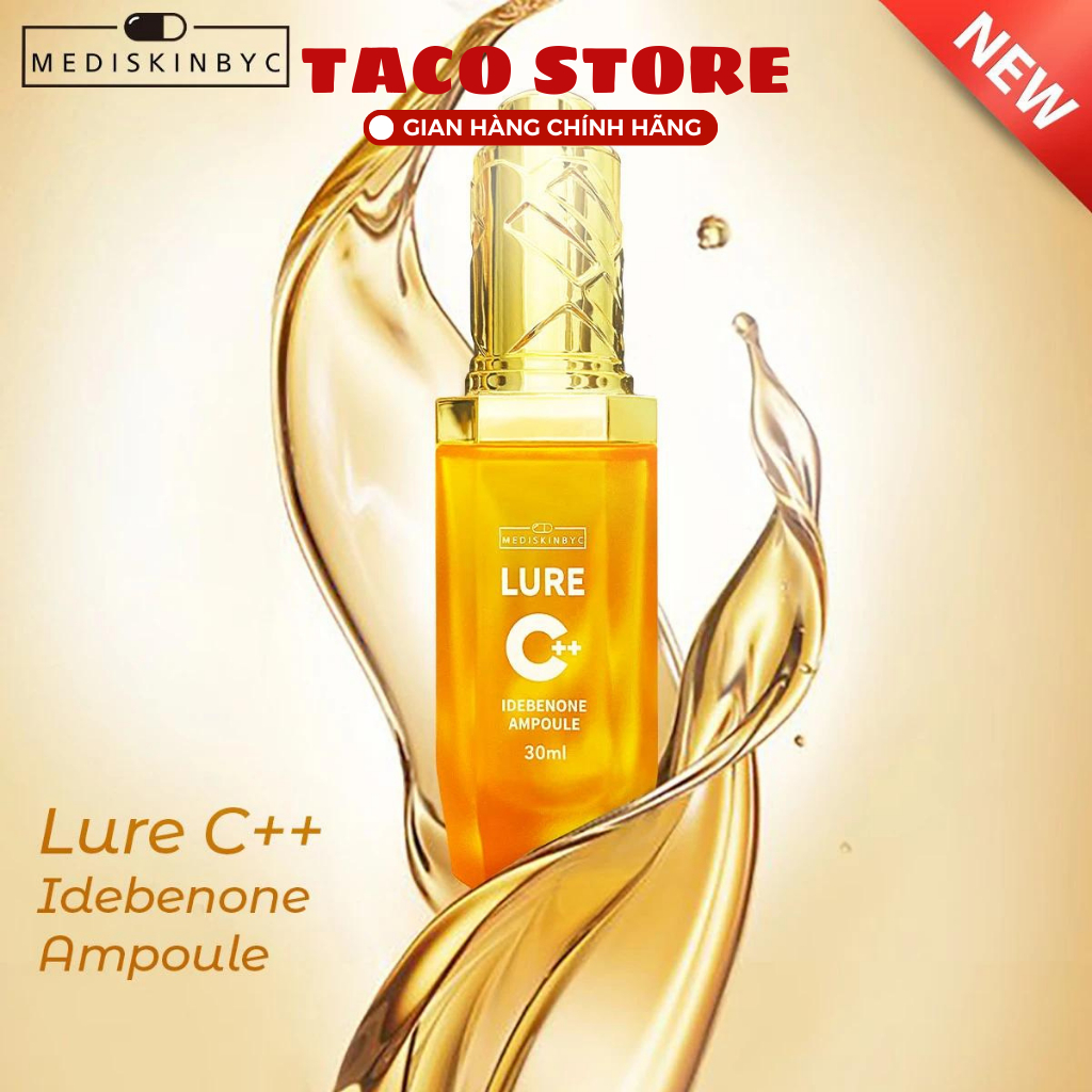 Serum Lure Vitamin C 30ml MediskinbyC Lure C++ Idebenone Ampoule