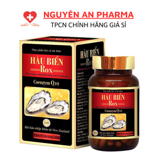 Viên uống Hàu Biển Rox tăng cường sinh lý nam, giảm xuất tinh sớm, bổ thận, tráng dương - 30 Viên