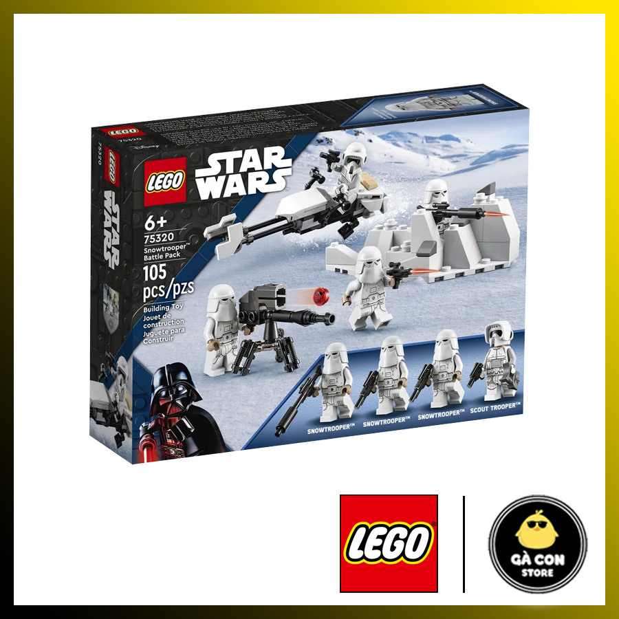 Lego Star Wars 75320 Snow Trooper Battle Pack.