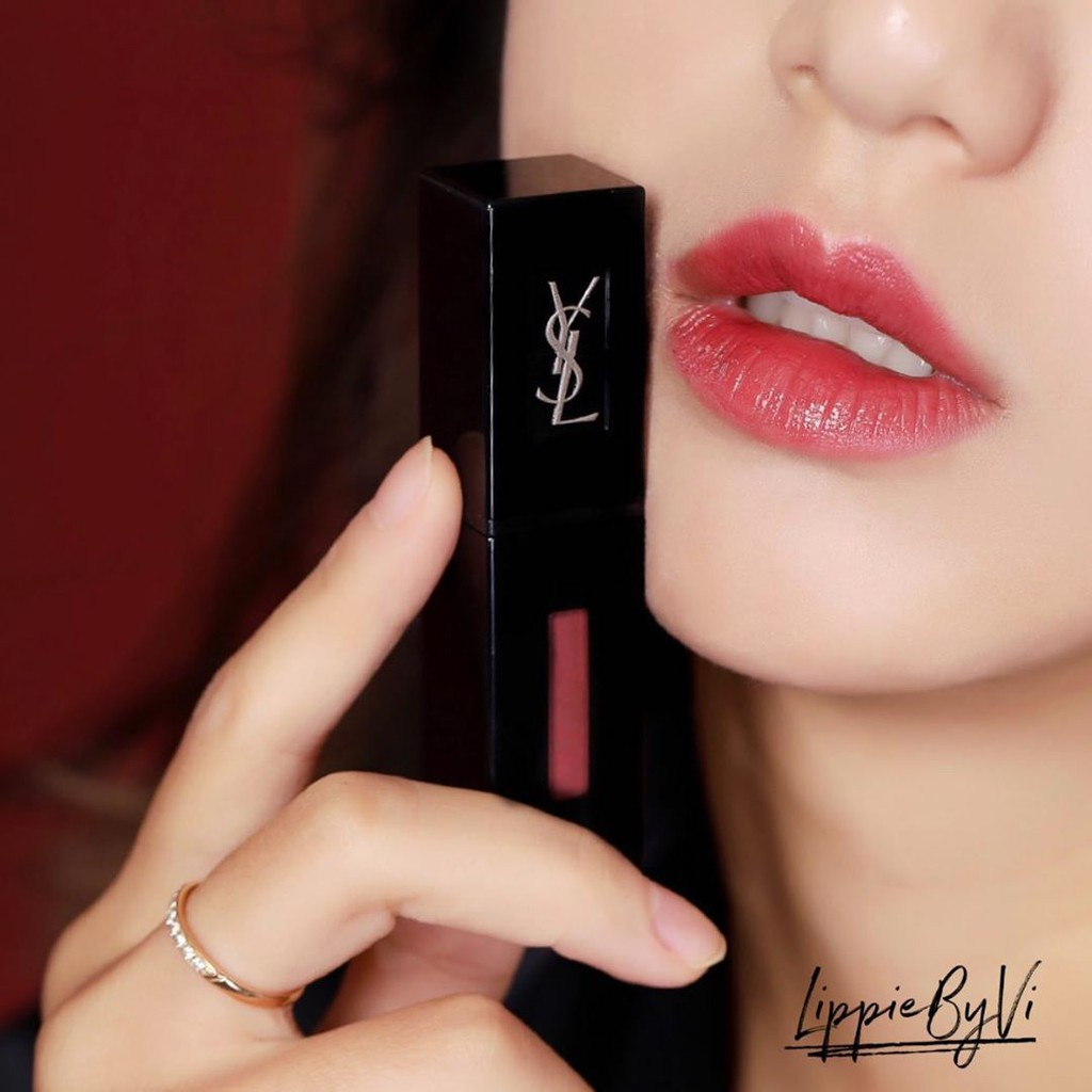 Son Kem YSL/YSL Dòng Siêu Lì Tint Bóng 5.5ML/YSL Tặng Kèm Fullbox Chính Hãng