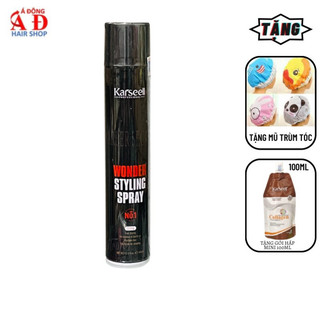 Gôm Xịt Tóc Nam Karseell styling giữ nếp cứng New 380ml