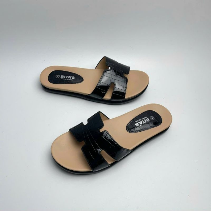 Dép da  bitas nữ bền đẹp, êm ái DYN146