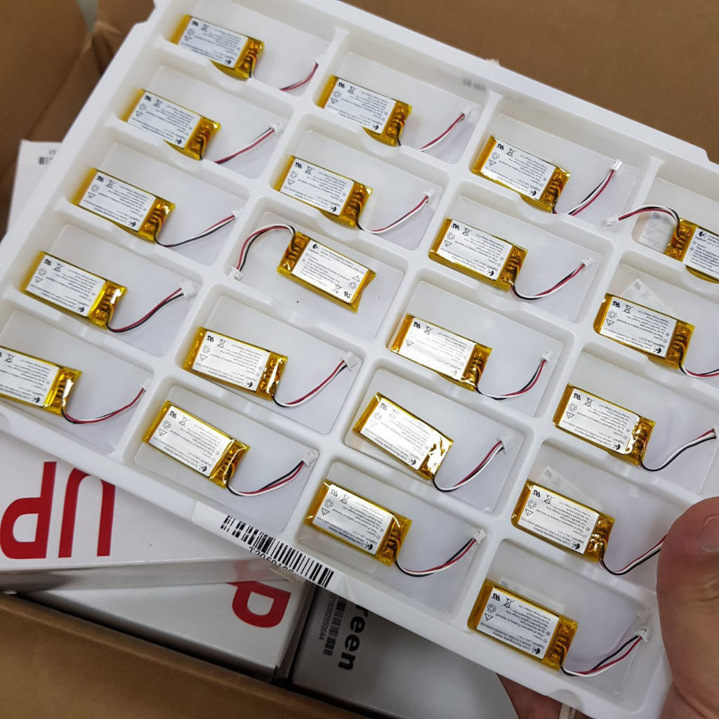 Pin 3.7V 240mAh 521630 kích thước 30x16x5.2MM chuyên cho tai nghe thiết bị cầm tay pin logitech Shophuyentrang