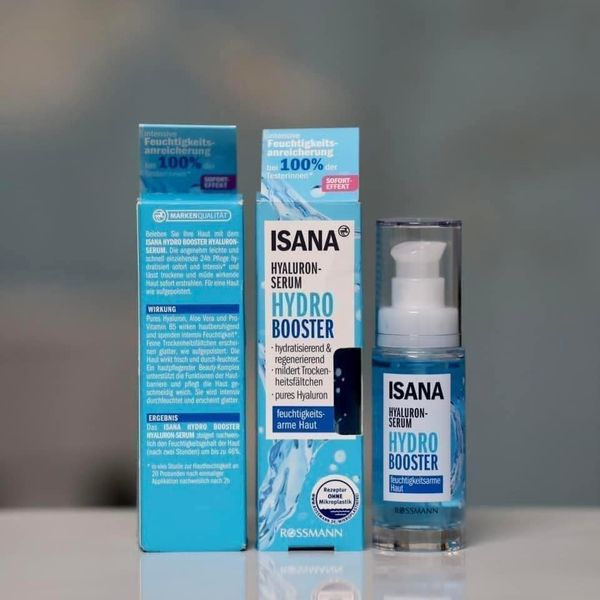 Hàng Đức Serum cấp ẩm, cấp nước ISANA HYDRO BOOSTER, Balea aqua