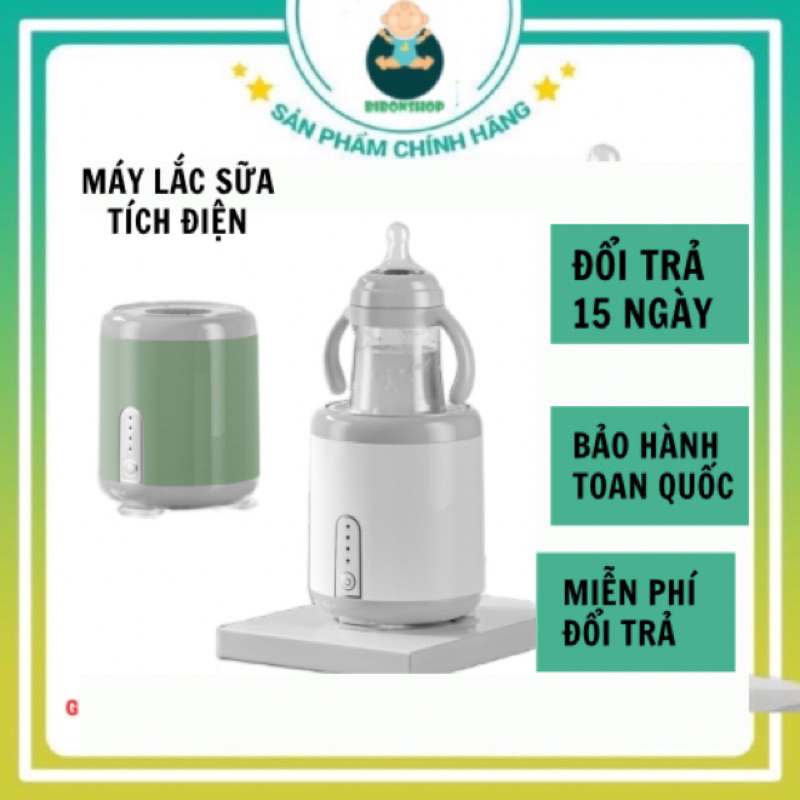 Máy lắc sữa tự động tích điện lắc đều sữa cho bé