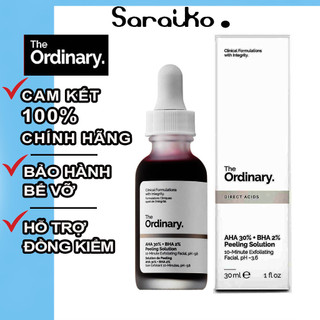 Peeling the ordinary tinh chất tẩy tế bào chết aha 30% bha 2%