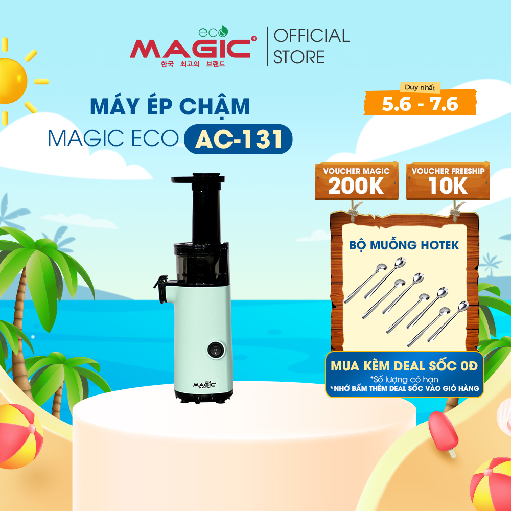 Máy ép chậm thế hệ mới Magic - Iruka, bảo hành chính hãng