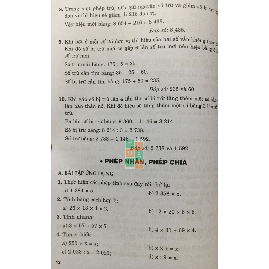 Sách - Bồi dưỡng Toán 4