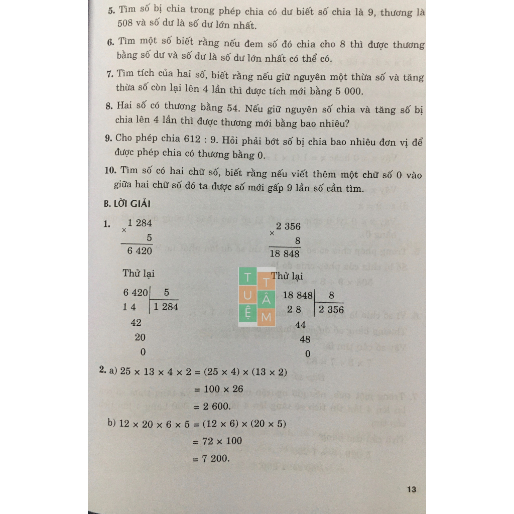 Sách - Bồi dưỡng Toán 4