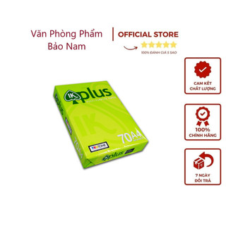 Giấy In IK Plus A3 - ĐL 70gsm 500 Tờ,Giấy IK Plus với ĐỘ TRẮNG SÁNG ƯU VIỆT và ĐỘ DÀY NÂNG CAO