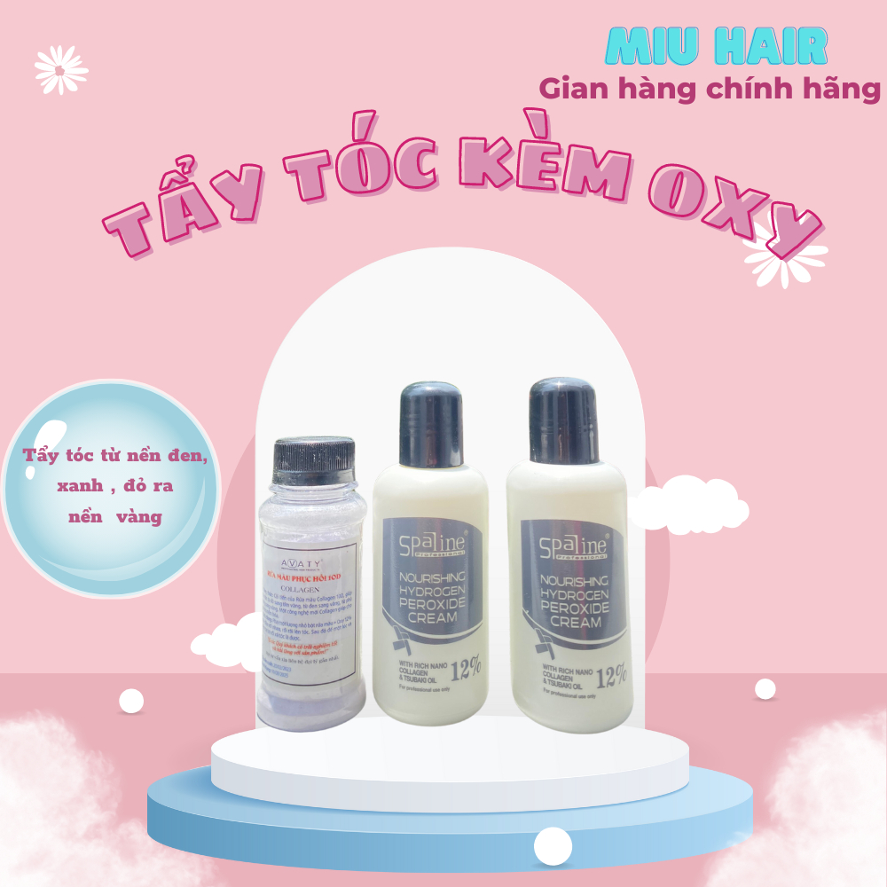 Oxy trợ nhuộm 100ml  hàng kích màu thuốc nhanh