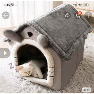 Chuồng / Giường cho Thú cưng phù hợp cho bé yêu dưới 3,5kg có thể tháo rời và rửa được
