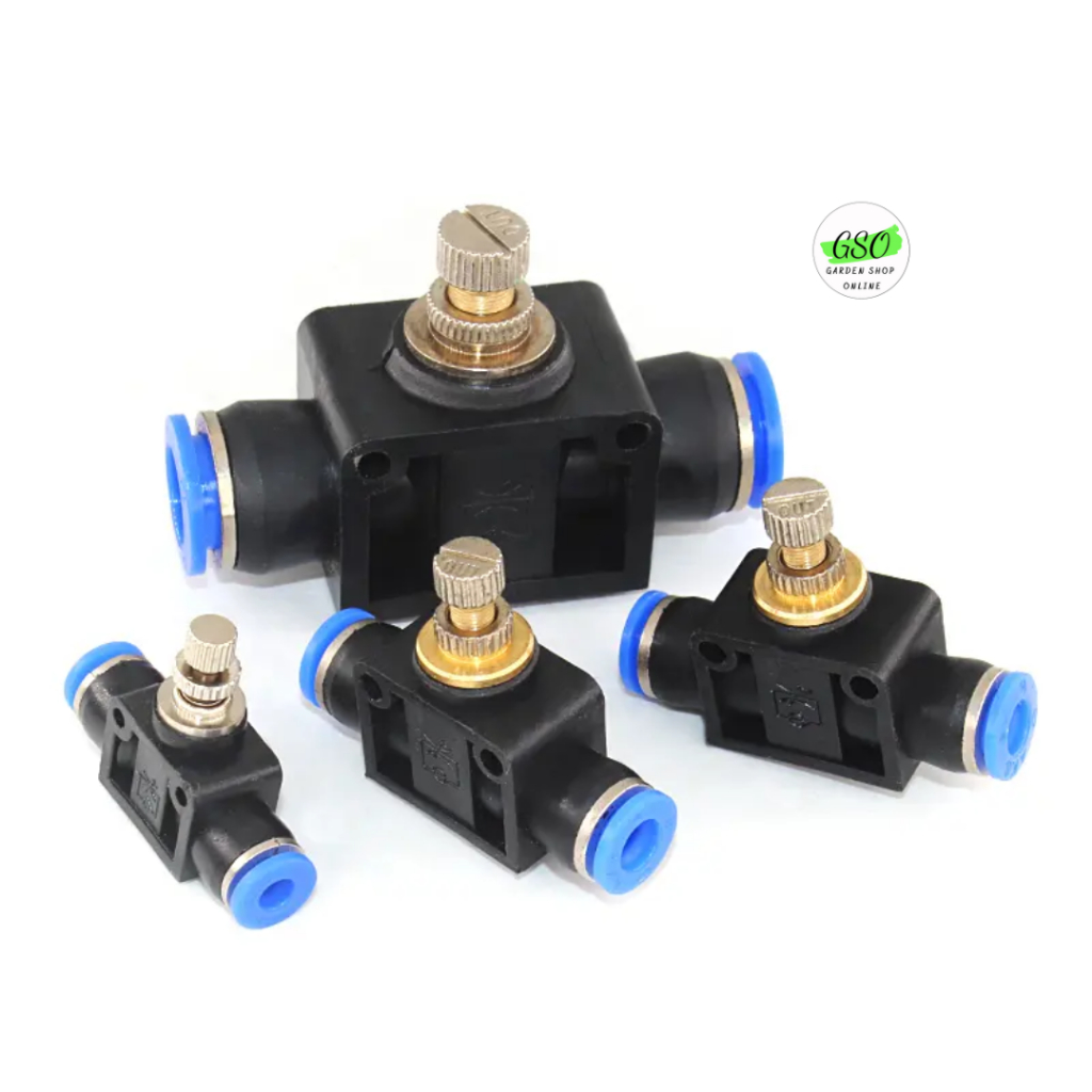 Van tiết lưu 2 đầu ống LSA chịu được áp suất cao, đầy đủ kích cỡ cho khí nén, phun sương