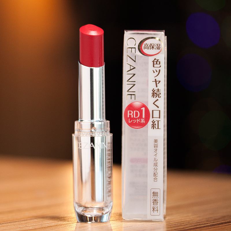 Son Dưỡng Có Màu Cezanne Lasting Gloss Lip Nhật Bản 3.2g