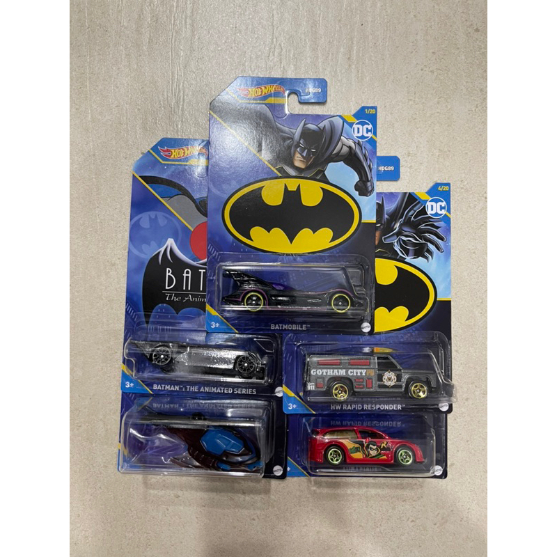 Xe mô hình đồ chơi Hotwheels cơ bản 1:64 - BATMAN