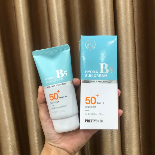 Kem Chống Nắng Phổ Rộng HYDRA B5 SUN CREAM PRETTYSKIN, Phục Hồi, Dưỡng Trắng & Dễ Thẩm Thấu SPF50+ PA++++ 70ml