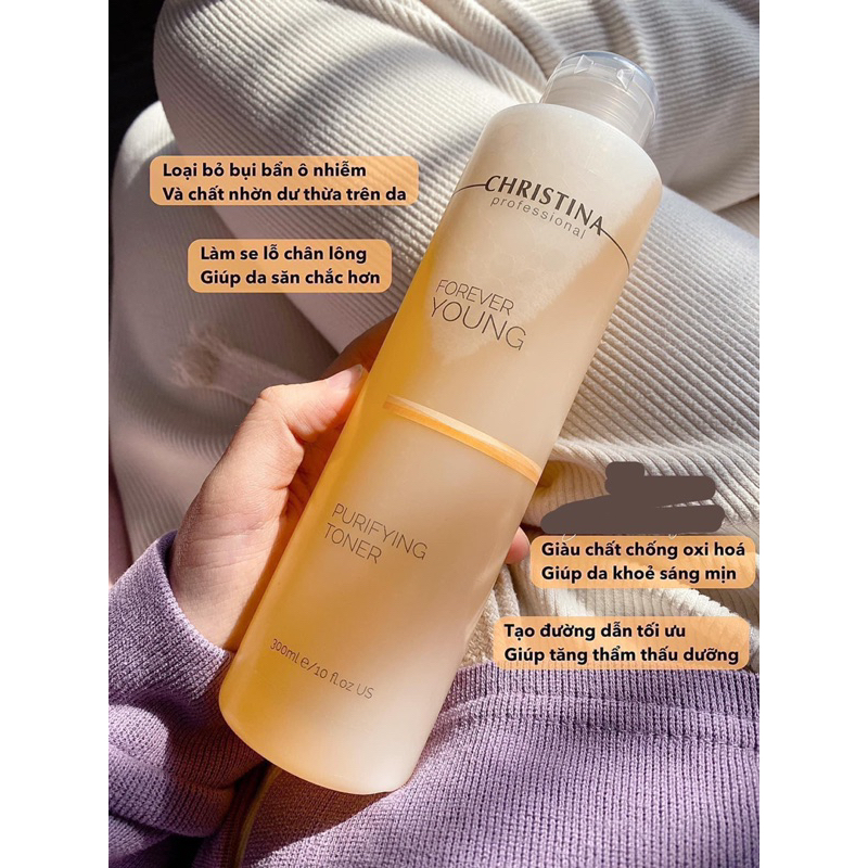 NƯỚC HOA HỒNG CÂN BẰNG DA CHRISTINA FOREVER YOUNG PURIFYING TONER