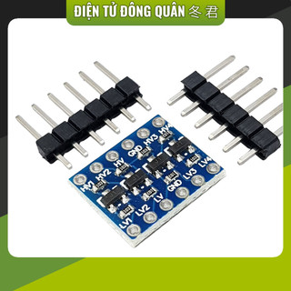 Mạch chuyển mức tín hiệu 4 kênh 3.3v/5v iic uart spi