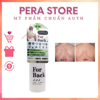 Xịt Giảm Mụn Lưng Pelican For Back Medicated Body Lotion 100ml Nhật Bản