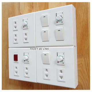 Combo công tắc - ổ cắm, điều tốc quạt 700w panasonic - wide chính hãng