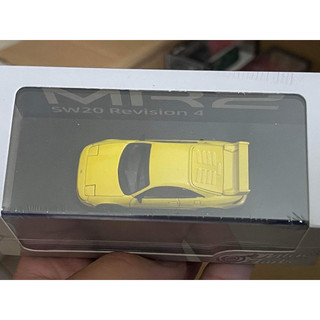 mohinhxeps_1/64_MicroTurbo 1:64 Diecast Model MR2 II Customized Version, Retractable-Headlight Yellow Color