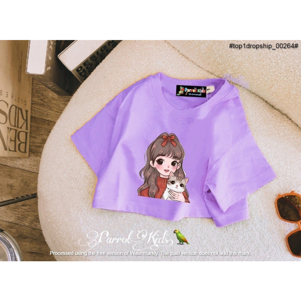 > - áo croptop dành cho bé gái, Hàng chính phẩm - top1dropship_00264_305s_sg3