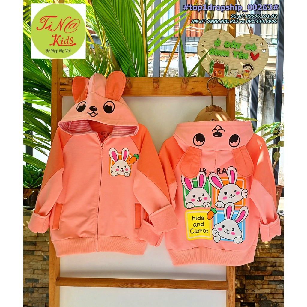 > - Áo khoác thú cho bé, Hàng chính phẩm - top1dropship_00264_305s_sg3