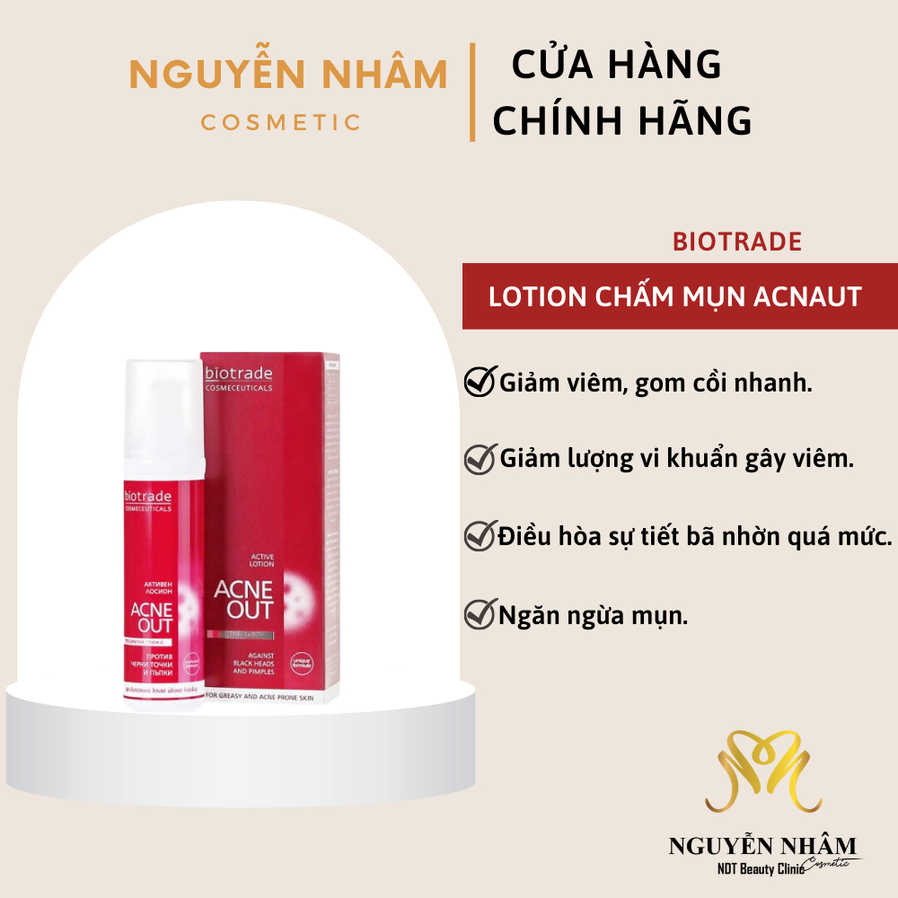 Lotion giảm mụn Biotrade Acne Out Active Lotion