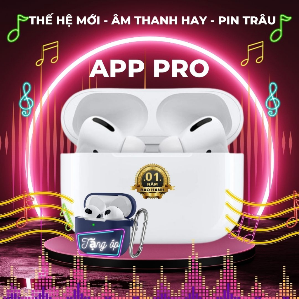 Tai Nghe Bluetooth Pro - ProGen 2 ,A2,A3 CENLICA Cảm Ứng Chạm Định Vị Đổi Tên - Bảo Hành 12th