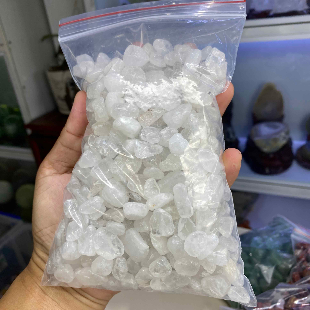 Đá Vụn Bóng Tự Nhiên Thanh Tẩy, Trấn Trạch