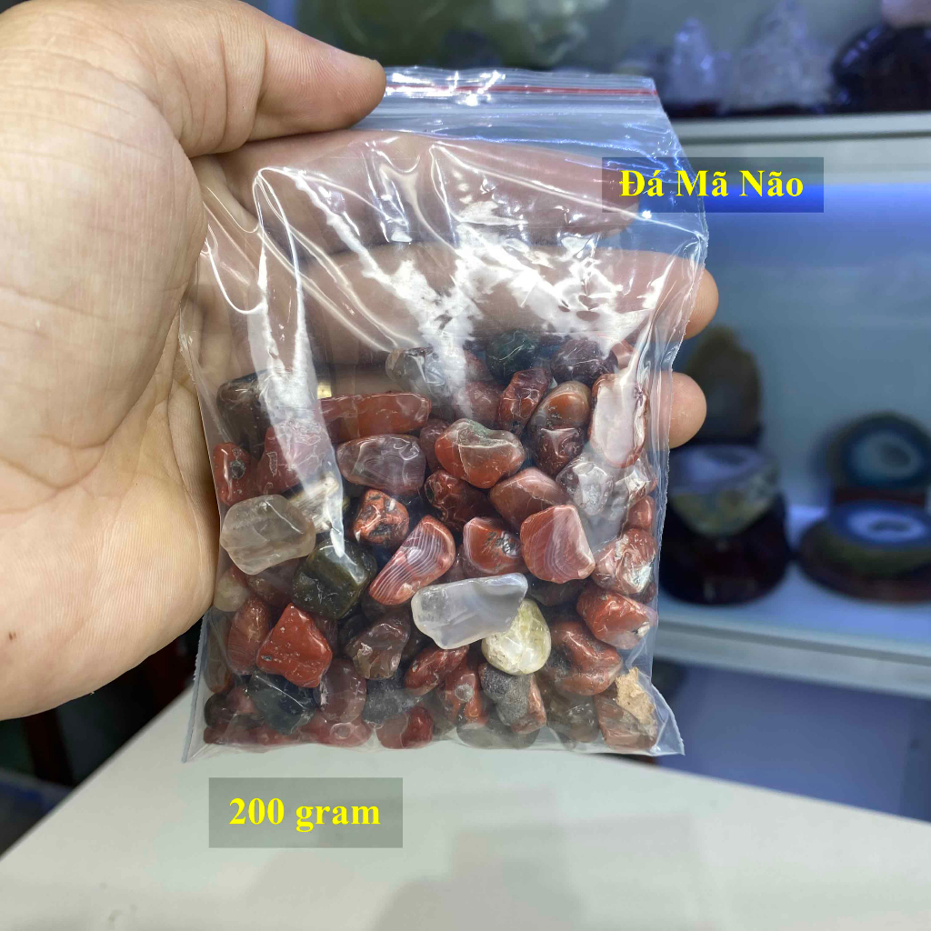 Đá Vụn Bóng Tự Nhiên Thanh Tẩy, Trấn Trạch
