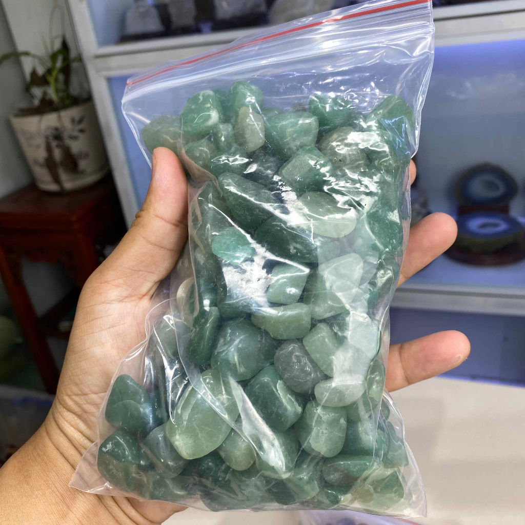 Đá Vụn Bóng Tự Nhiên Thanh Tẩy, Trấn Trạch