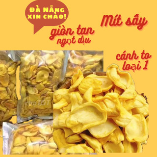 Mít sấy giòn - hàng xuất khẩu giòn, ngọt, miếng nguyên cánh hàng loại 1- gói 500g