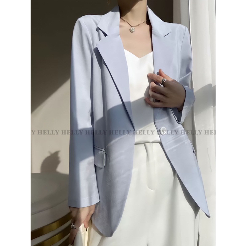 ÁO BLAZER 1 LỚP ĐÁNH EO NHẸ HELLY SHOP