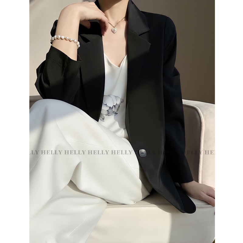 ÁO BLAZER 1 LỚP ĐÁNH EO NHẸ HELLY SHOP