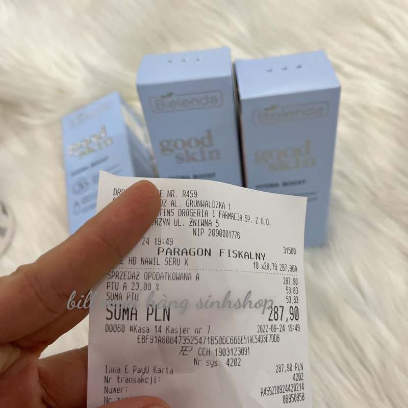 Serum Phục Hồi Bielenda Good Skin Hydra Boost mờ thâm căng bóng da hàng nội địa Balan 30ml