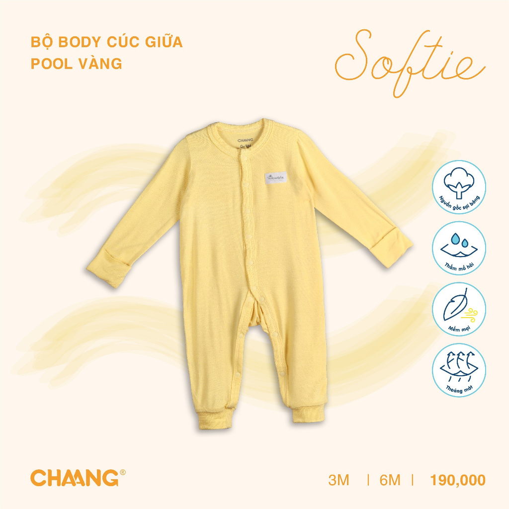 Bộ Body Dài Cúc Giữa Pool CHAANG SS23D7