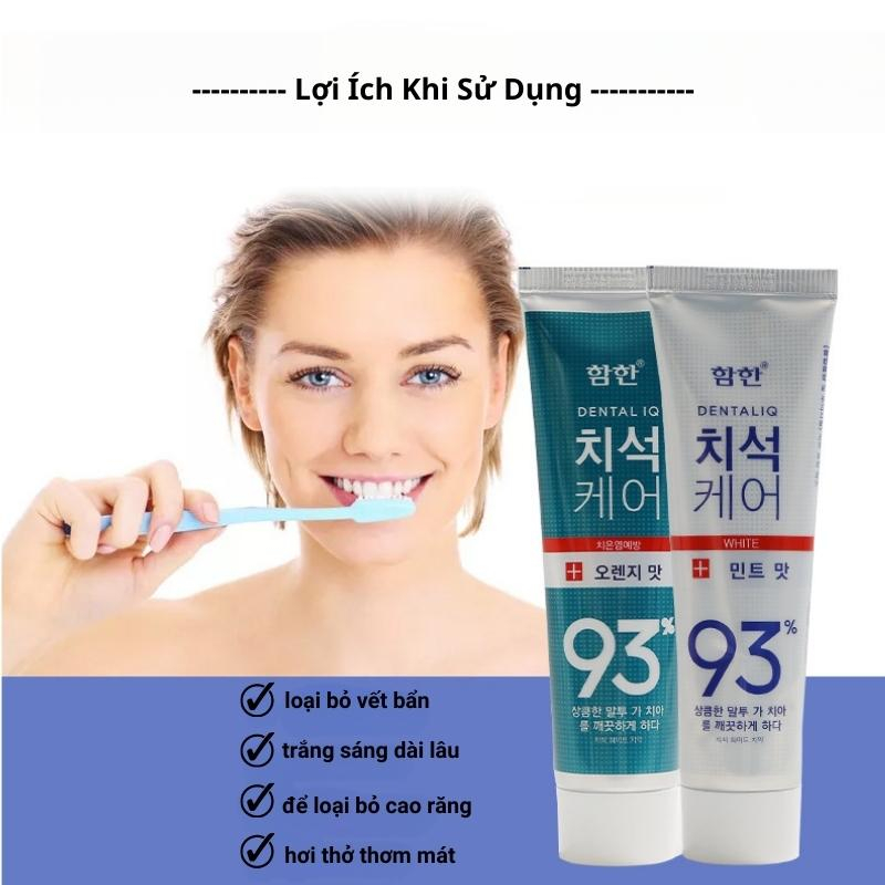 Kem Đánh Răng Median 93 Hàn Quốc Chính Hãng Trắng Sạch Răng Hơi Thở Thơm Mát Bảo Vệ Răng Nướu
