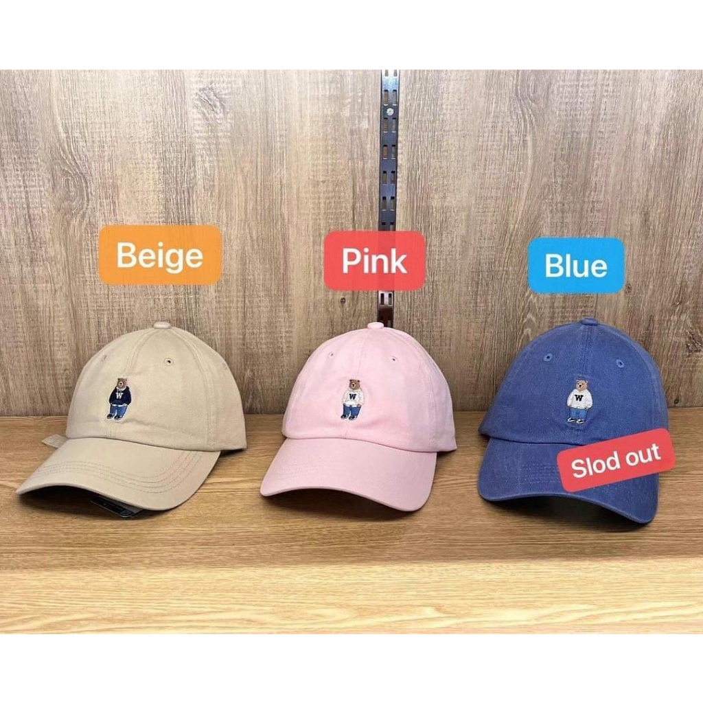 Mũ lưỡi trai gấu nhỏ sale 70%