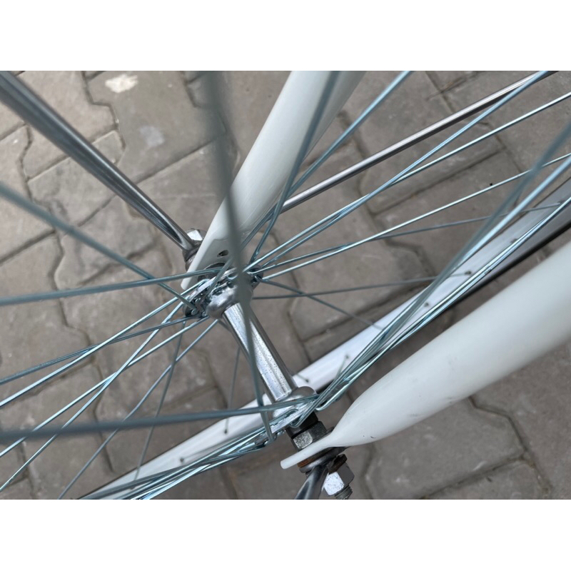 XE ĐẠP ĐIỆN NHẬT BÃI BÁNH 26 INCHES MÀU TRẮNG | LIÊN HỆ NGAY ĐỂ NHẬN ƯU ĐÃI GIÁ TỐT