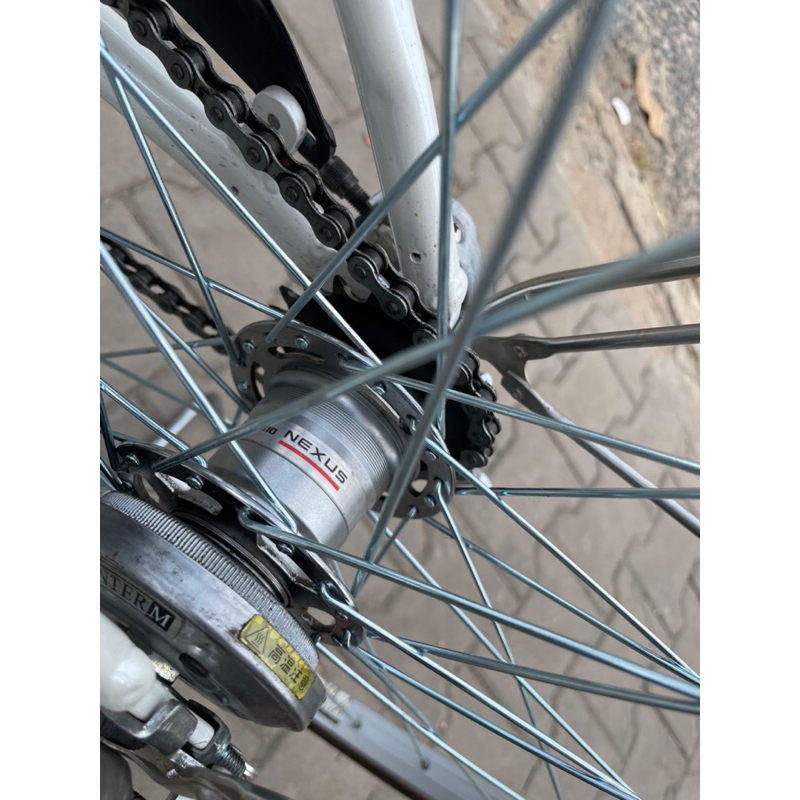 XE ĐẠP ĐIỆN NHẬT BÃI BÁNH 26 INCHES MÀU TRẮNG | LIÊN HỆ NGAY ĐỂ NHẬN ƯU ĐÃI GIÁ TỐT